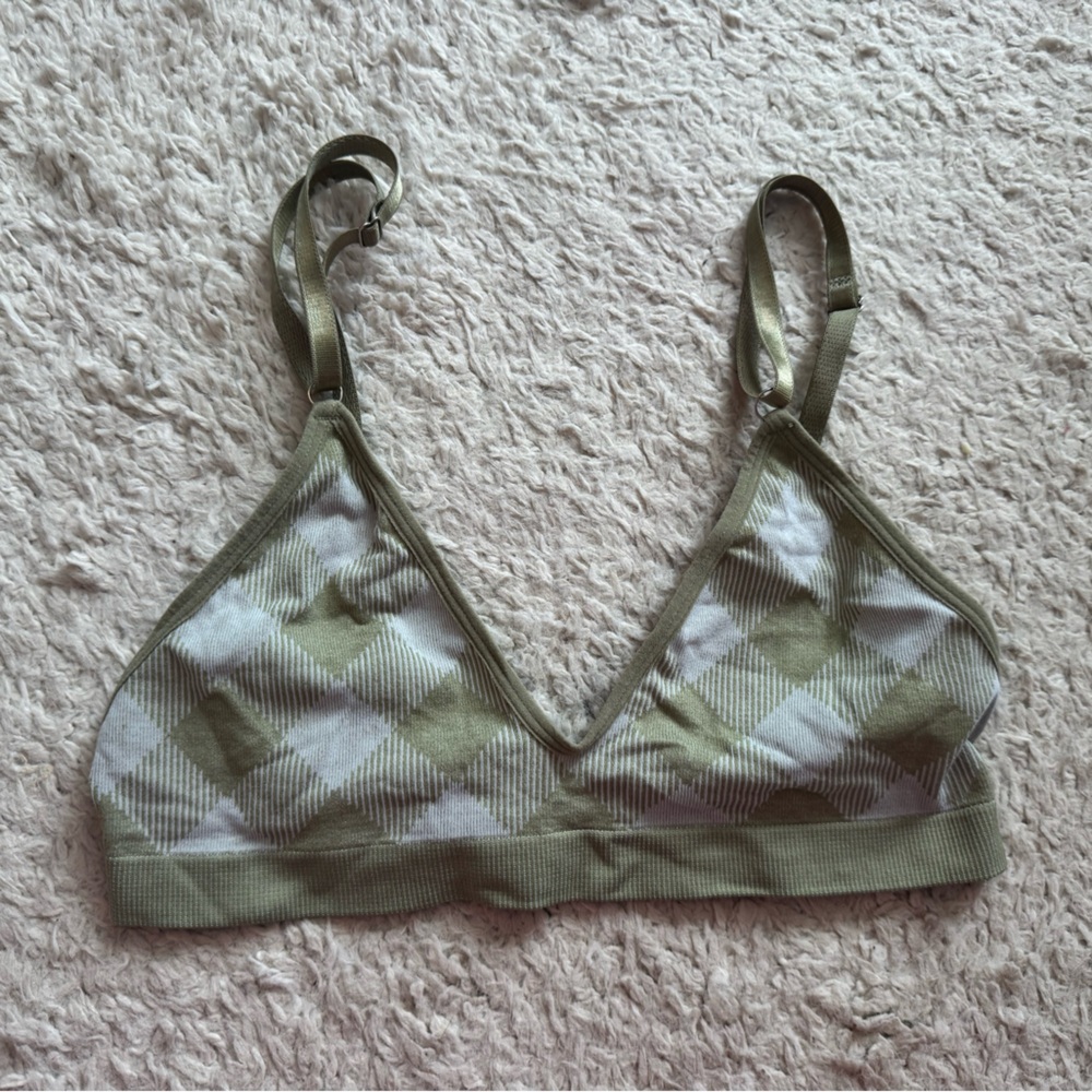 5/$20 plaid bralette
